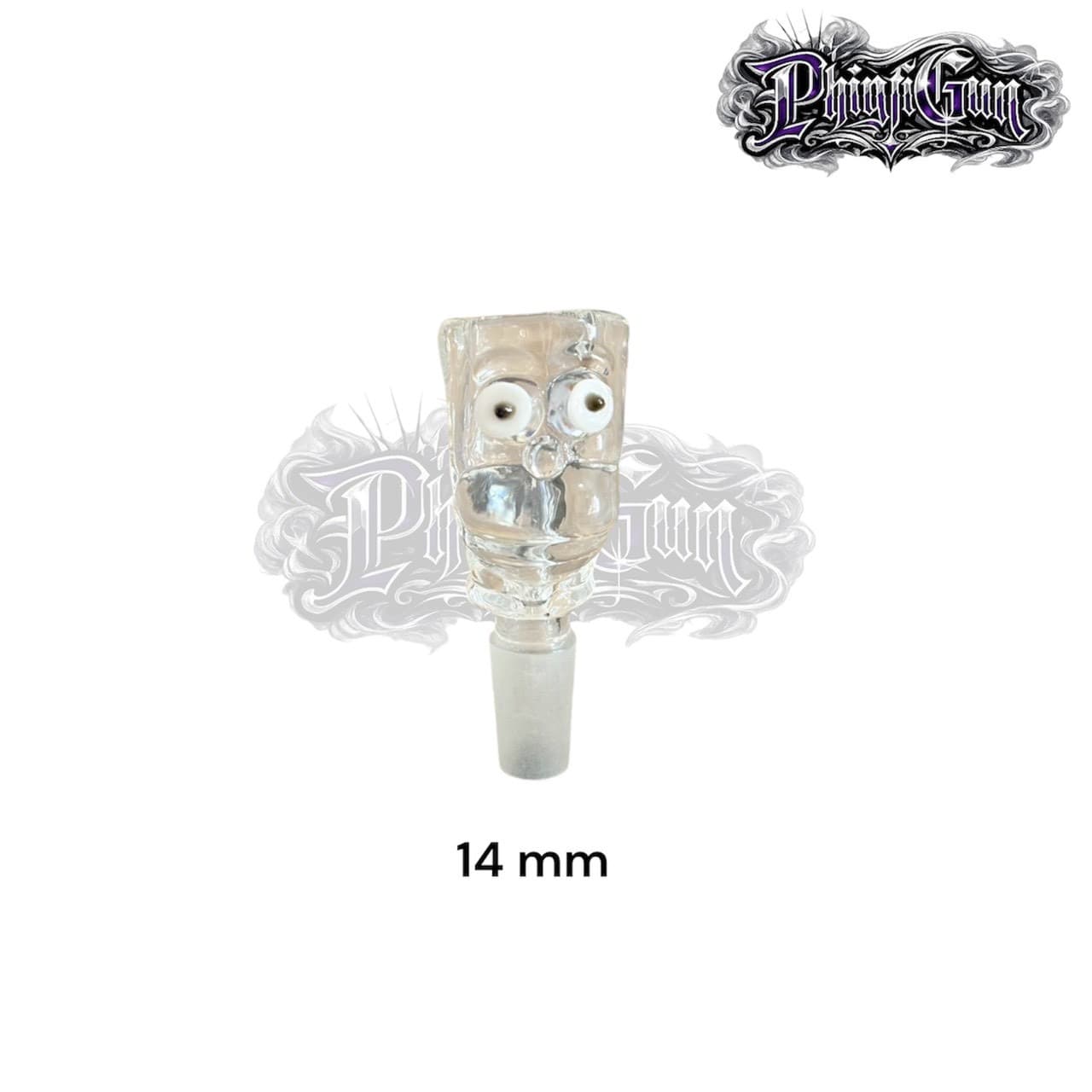 [หัวซิมสัน-สีใส] หัวคัพบ้องแก้ว 14 mm ถ้วยใส่สมุนไพร